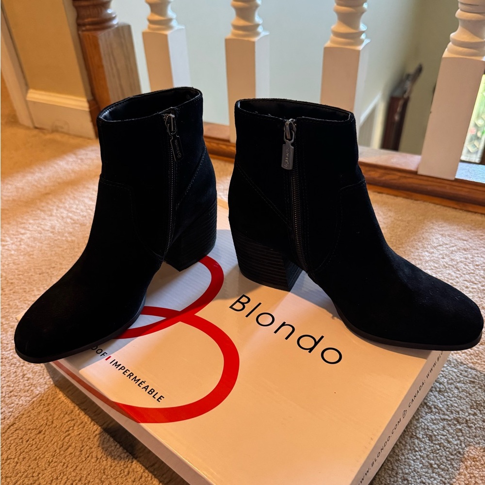 Blondo “Sandra” black suede boots, size 6 - Picture 5 of 5